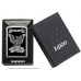 ISQUEIRO ZIPPO BLACK AND WHITE AMERICANA